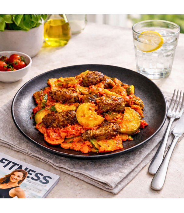 Kebab - Ratatouille - Low Carb