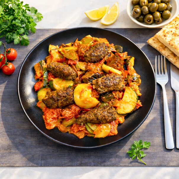 FoodPreps Kebab  Ratatouille - Low Carb Afslankmaaltijd