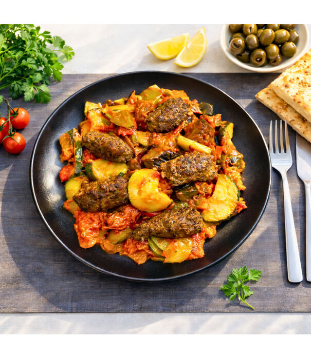 FoodPreps Kebab  Ratatouille - Low Carb Afslankmaaltijd
