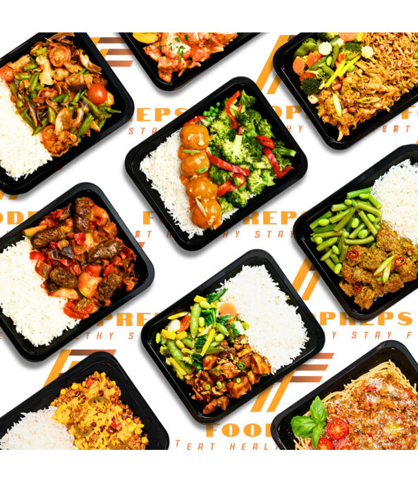 FoodPreps Maaltijdpakket - Koolhydraatbewuste Afslankmaaltijden Maaltijden