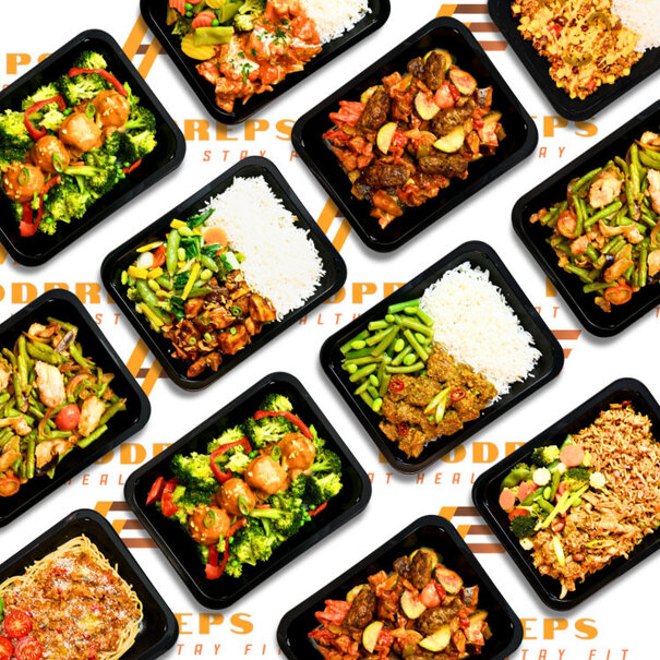FoodPreps Maaltijdpakket - Low Carb - Koolhydraatbewuste Maaltijden