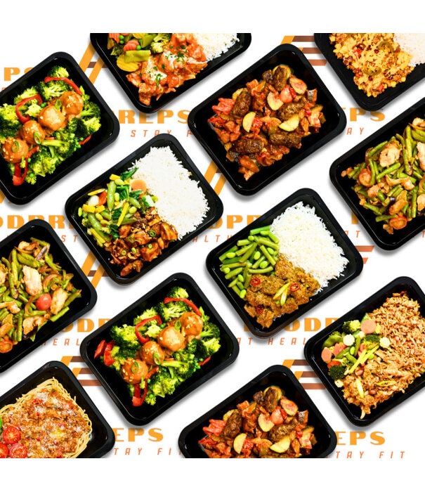 FoodPreps Maaltijdpakket - Low Carb - Koolhydraatbewuste Maaltijden
