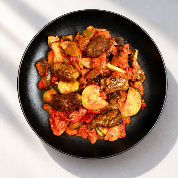 FoodPreps Kebab  Ratatouille - Low Carb Afslankmaaltijd