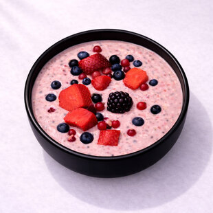 Overnight Oats Bosvruchten
