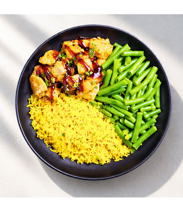 FoodPreps Teriyaki Kipdij - High Protein Fitness Maaltijd