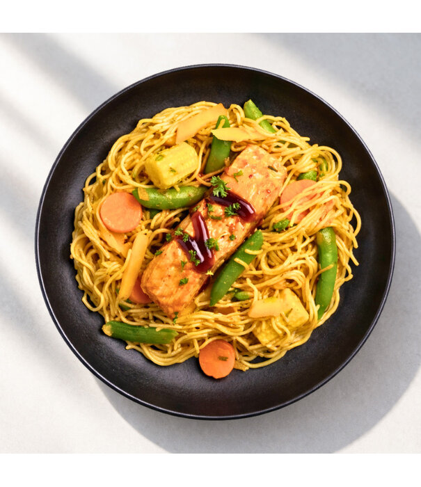 FoodPreps Zalmfilet Noodles  - Koolhydraatbewuste Afslankmaaltijd