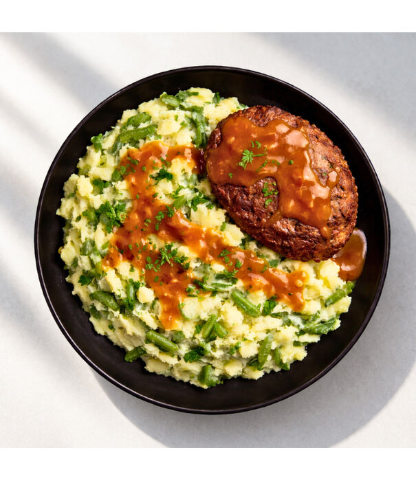 FoodPreps Stamppot Sperziebonen - High Protein Fitness Maaltijd