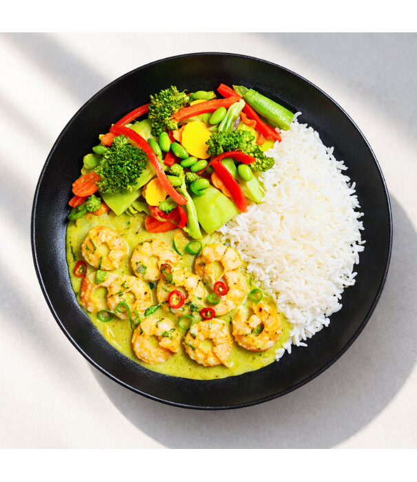 FoodPreps Gamba Curry - Eiwitrijke Droogtrain Maaltijd