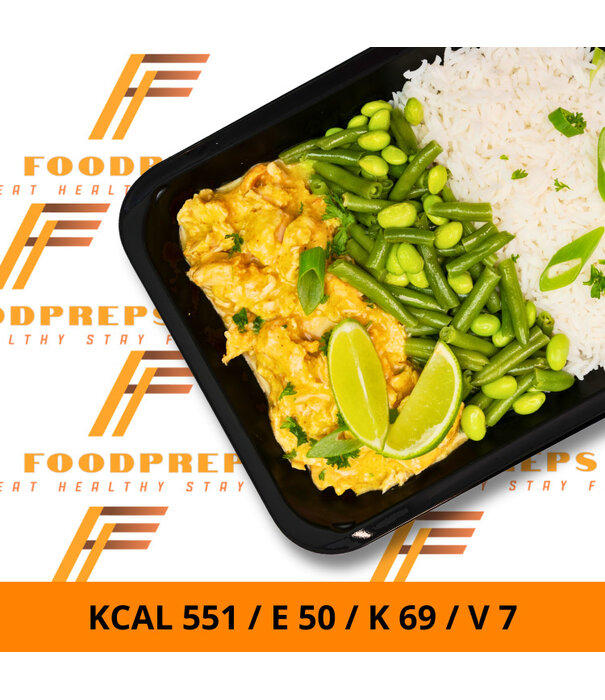 FoodPreps Thai Curry Chicken – Gezonde Kant-en-Klaar Maaltijd
