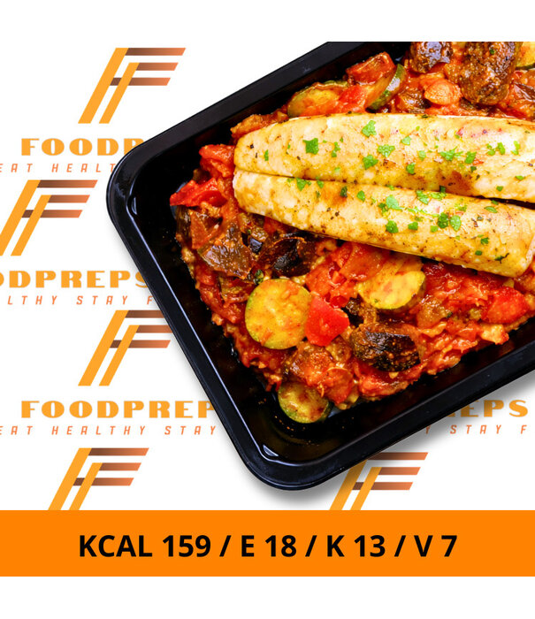 FoodPreps Panga Ratatouille - Low Carb Afslankmaaltijd