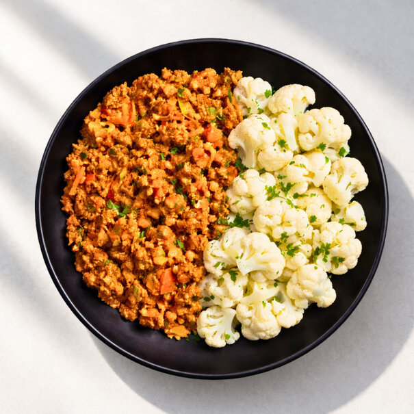FoodPreps Italian Bolognese - Bloemkool - Low Carb Afslankmaaltijd