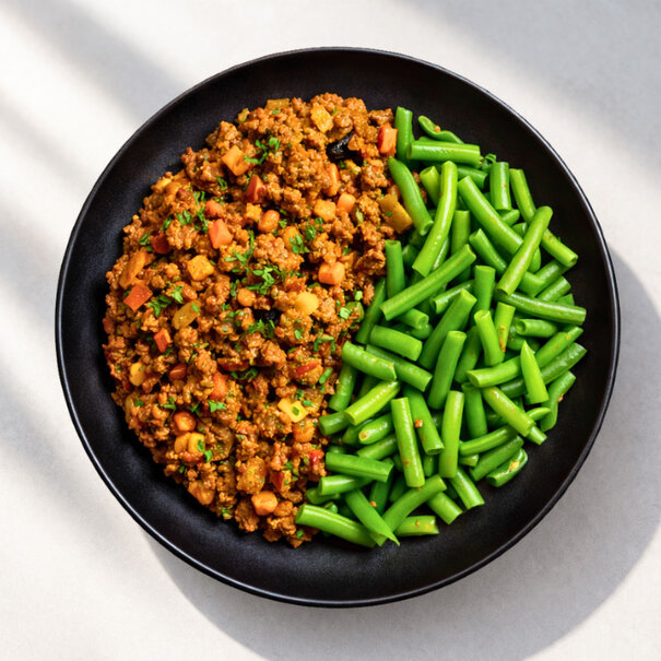 FoodPreps Chili con Carne - Boontjes  - Low Carb  Afslankmaaltijd