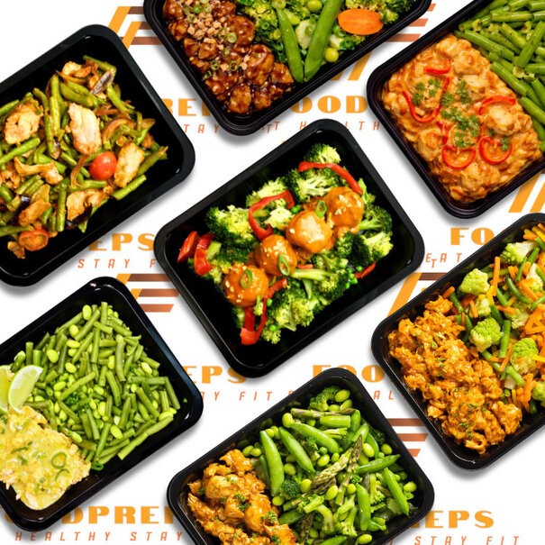 FoodPreps Pakket Chicken - 7 Low Carb Afslank Maaltijden