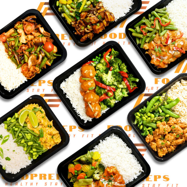 FoodPreps Pakket Chicken - 7 Gezonde Kant-en-Klaar Maaltijden