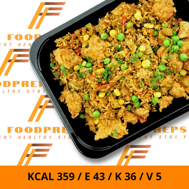 FoodPreps Surinaamse Nasi – Gezonde Kant-en-Klaar Maaltijd