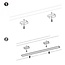LED Kastverlichting Op Batterij - Met Bewegingssensor - Warm wit