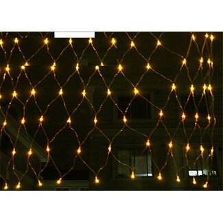 Kerstnet 4 x  6 Meter - Warm Wit