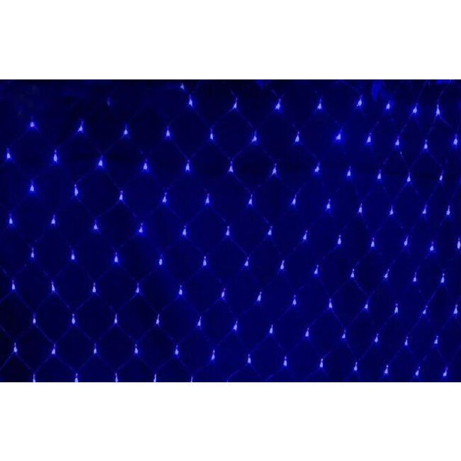 Kerstnet 4 x  6 Meter - Blauw