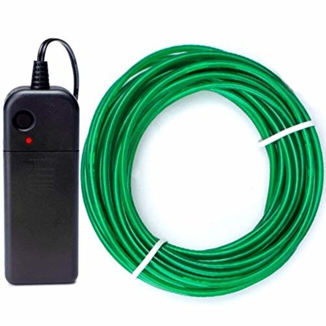 EL Wire Op Batterij - 5 Meter