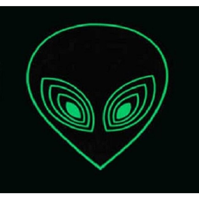 LED T-shirt Equalizer - Zwart - Aliën
