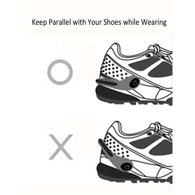 LED Schoenverlichting - Zwart