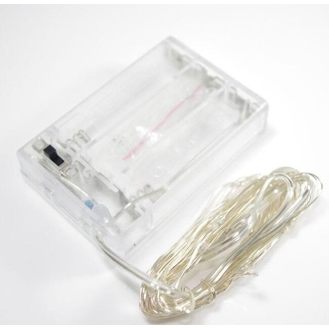 Kerstverlichting 5 Meter - Warm Wit - Op Batterij