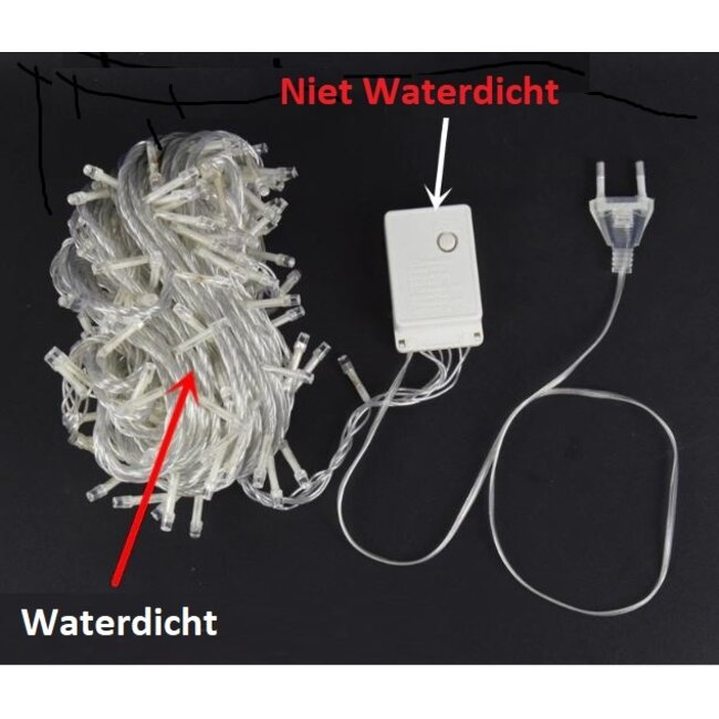 Kerstnet 4 x  6 Meter - Warm Wit