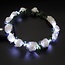 Lichtgevende Tiara / Haarband - LED - Roos - Wit