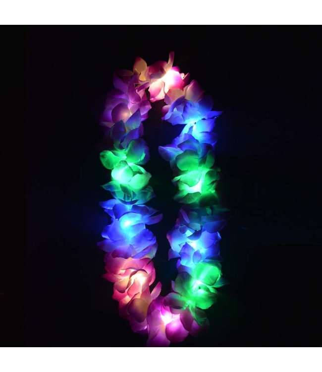 Lichtgevende Hawaii Ketting - LED - RGB - Meerdere kleuren