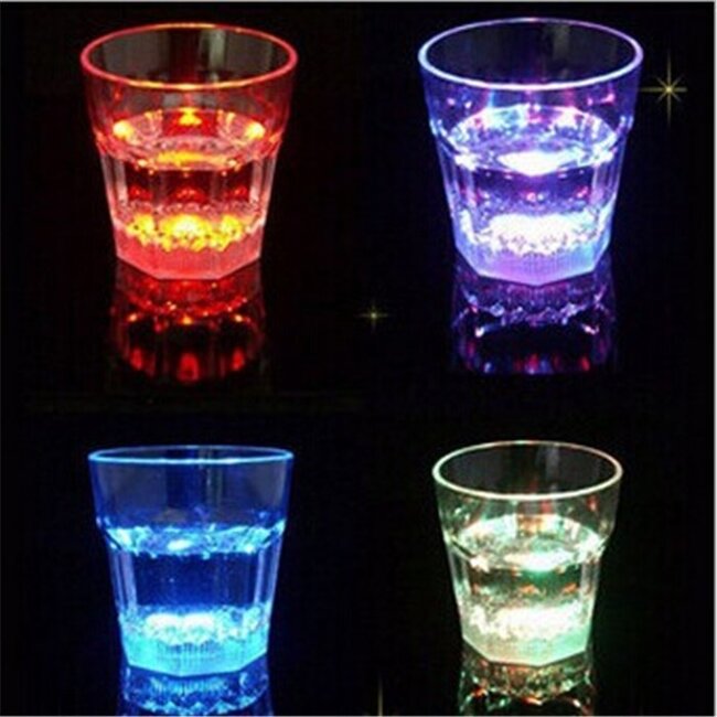 Lichtgevend Shotglaasje LED - RGB