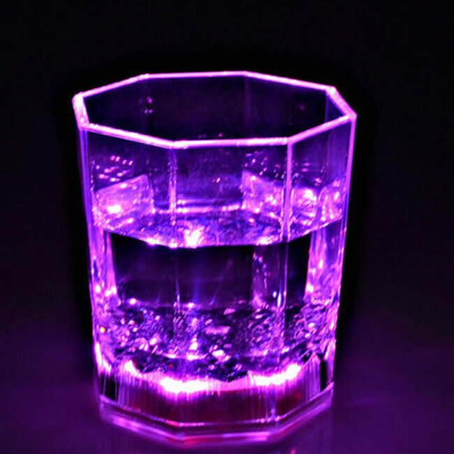 Lichtgevend Drinkglas LED - RGB