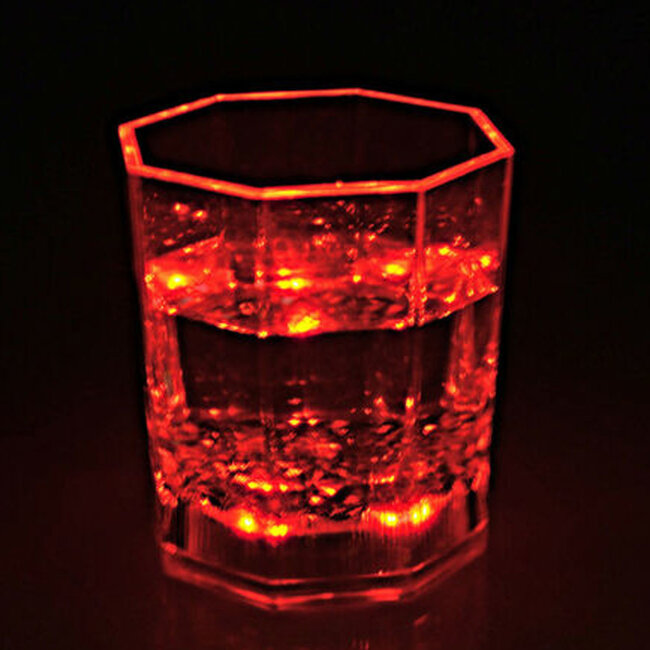 Lichtgevend Drinkglas LED - RGB