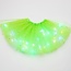 LED Rokje / Tutu - Groot - Licht Groen - Met Gekleurde RGB Verlichting