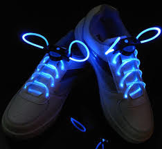 zadel Uitbeelding flexibel Lichtgevende-Veters - LED - Blauw - Wantohave
