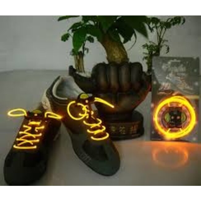 Lichtgevende  Veters - LED - Oranje