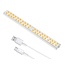 LED Kastverlichting Met Bewegingssensor - 30 cm - USB - Warm Wit