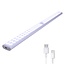 LED Kastverlichting Met Bewegingssensor - 40 cm - USB - Koel Wit