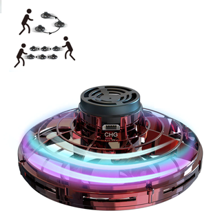 FlyNova Vliegende Spinner  -  LED - Rood