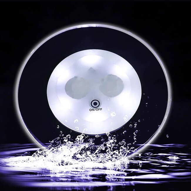 Lichtgevende Onderzetter Rond - Wit - LED