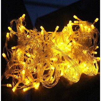 Kerstboomverlichting 10 Meter - Geel