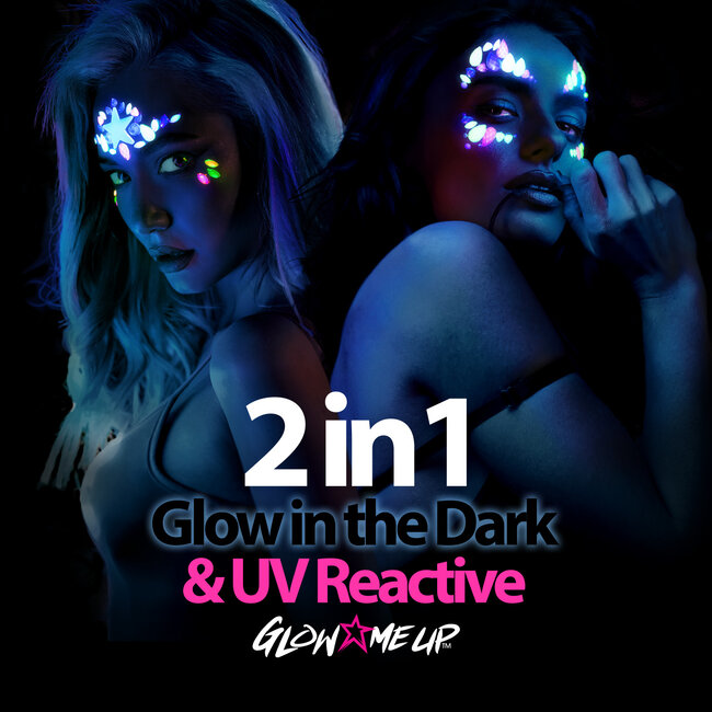 PaintGlow - Glow in the Dark Face Jewel