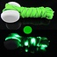 Lichtgevende  Nylon Veters - LED - Groen