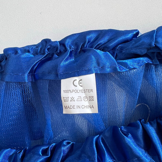 LED Rokje/Tutu en Tiara Mini Set - Blauw