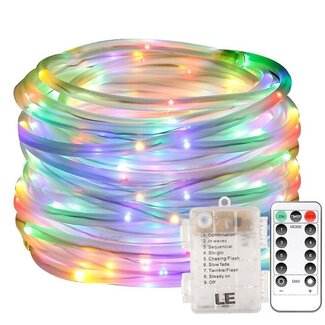 Lichtslang Op Batterij - RGB - Voor Buiten