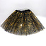 Halloween Lichtgevende Rok/Tutu - Zwart/goud