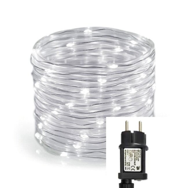 Lichtslang - 10 Meter - 230V Met Stekker - Koel Wit