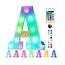 Lichtgevende Letters RGB Met Afstandsbediening - 22 cm