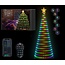 MagicGlow Slimme Kerstboomverlichting Net - RGB Kleuren, Bluetooth en App