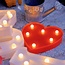 Lichtgevend Hartje - Rood - LED