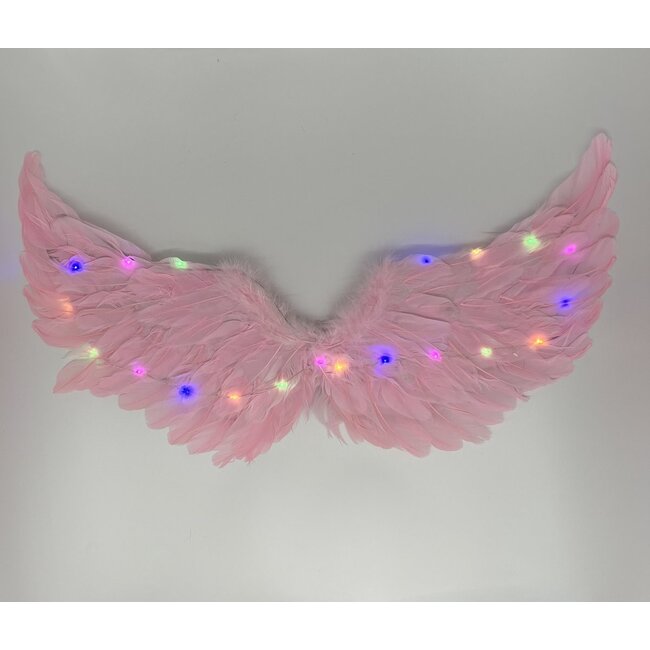 Engelen Vleugels Met LichtjesMiddelgrote Kinderen (Maat M)
